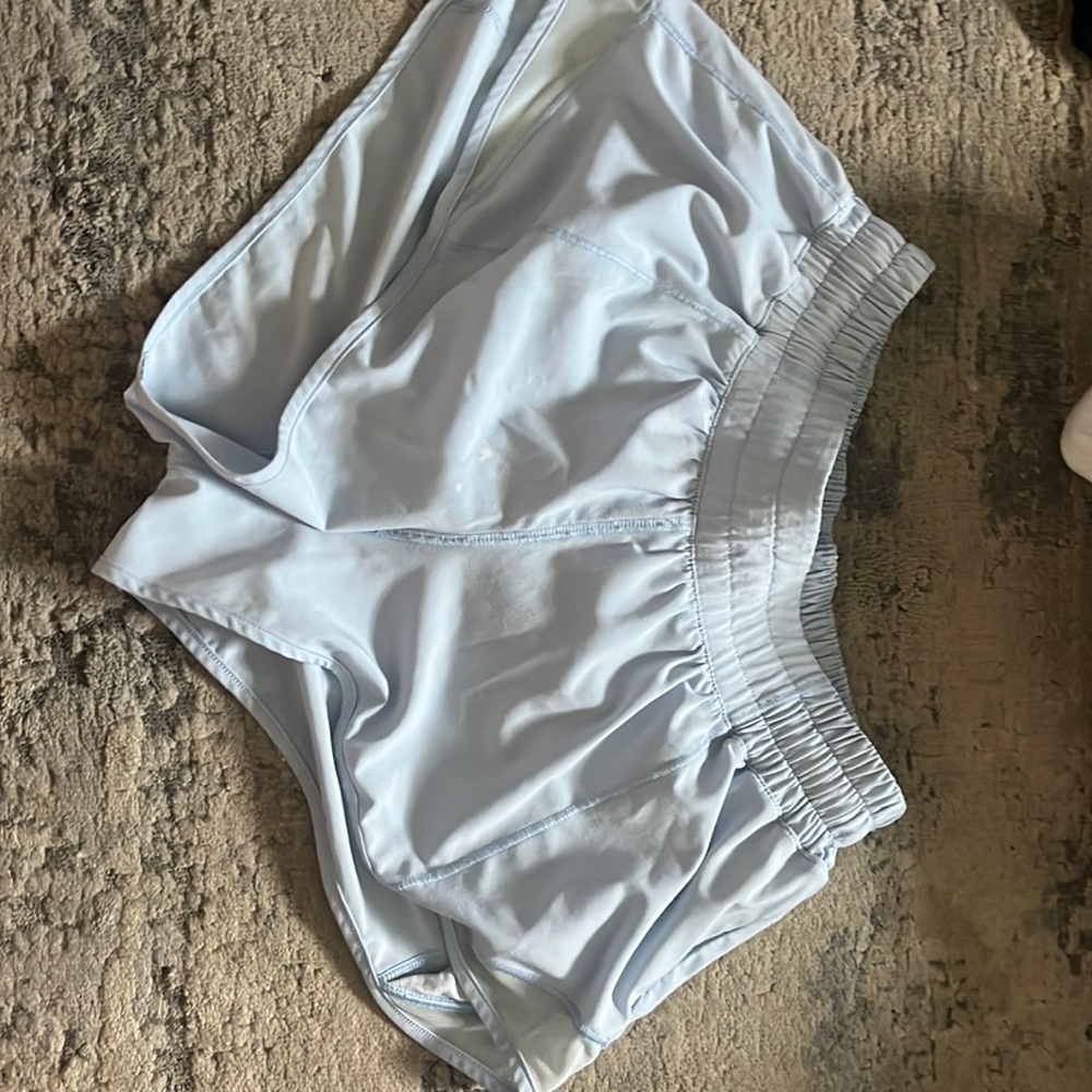 periwinkle lululemon shorts